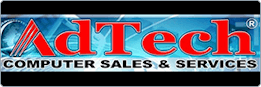 AdTech Computer Sales and Services logo