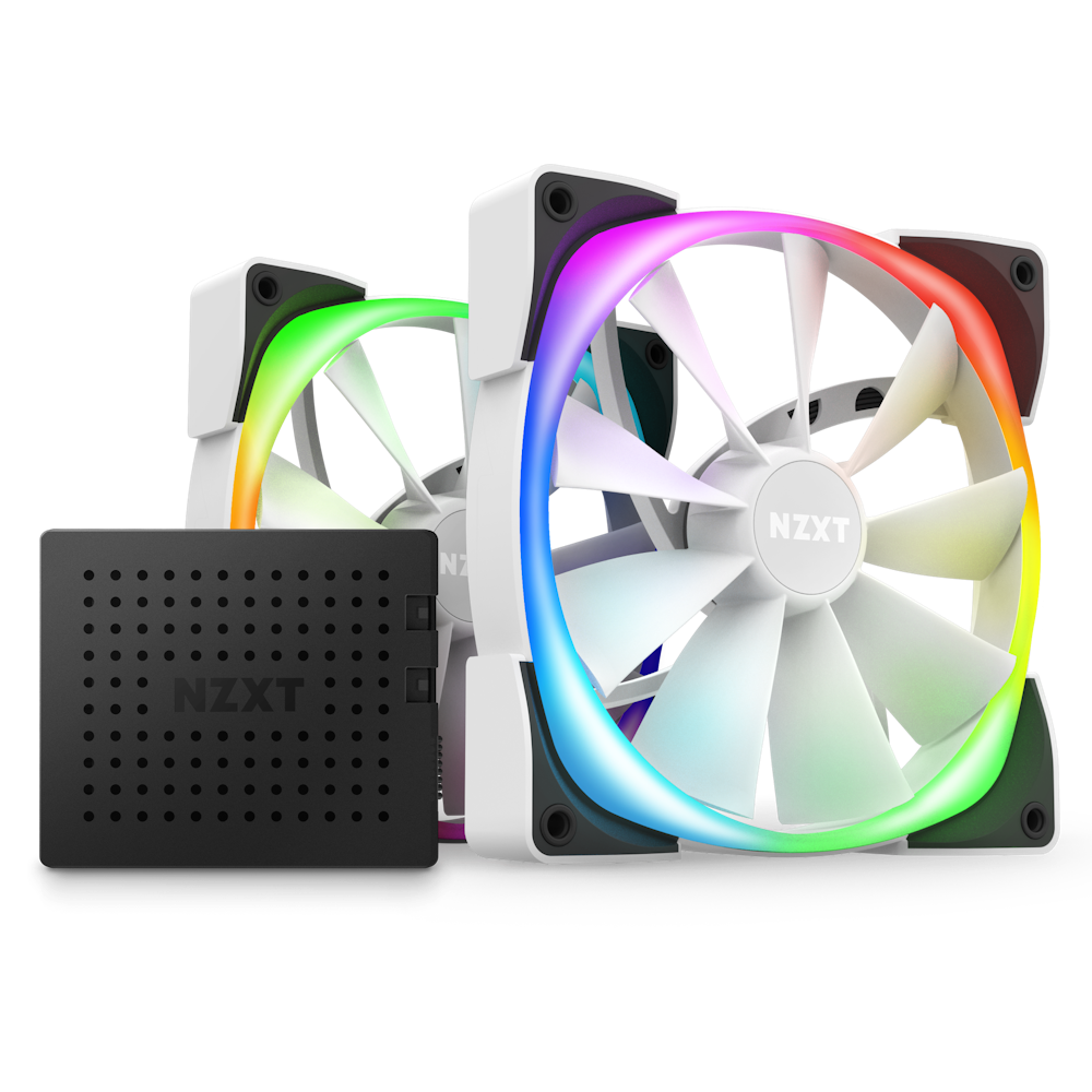 Aer RGB 2 140mm Twin Starter Pack white Keyshot