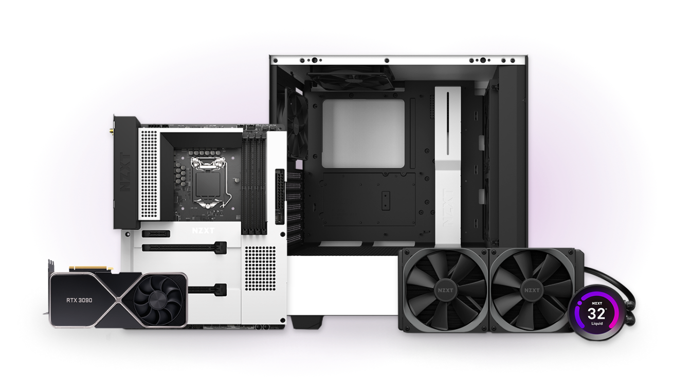 Custom NZXT BLD Components