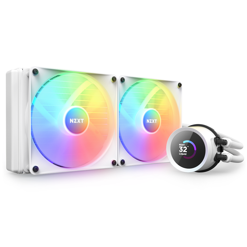 Kraken 280 RGB - Hero - White