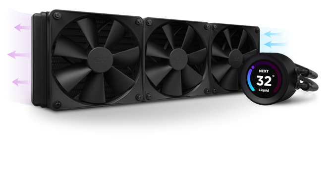 Kraken Elite Cooling Diagram