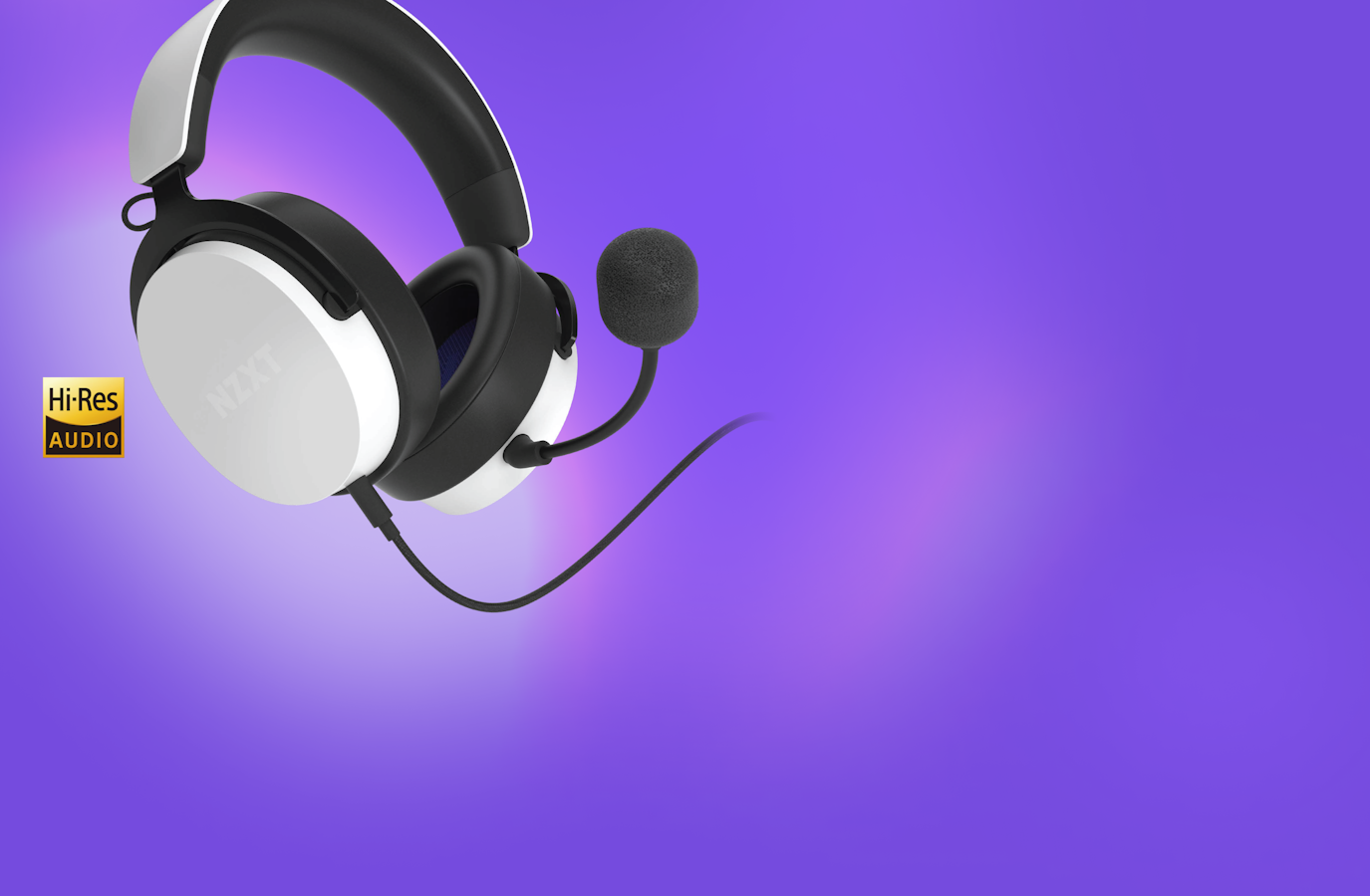 Headset with Hi-Res Audio Logo BG