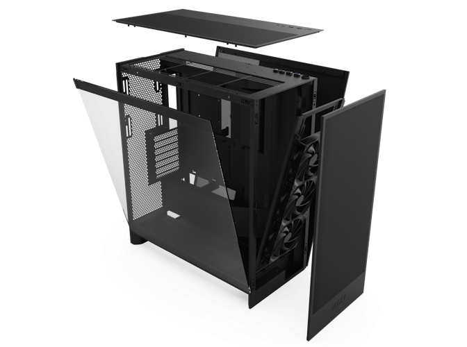 Exploded view of H7 Flow panels