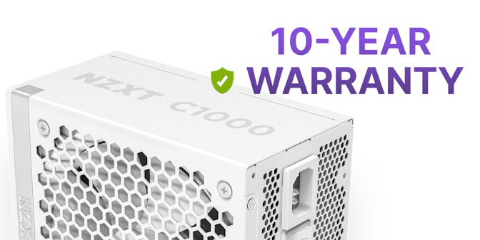 C1000 Gold PSU - 10-Year Warranty Included