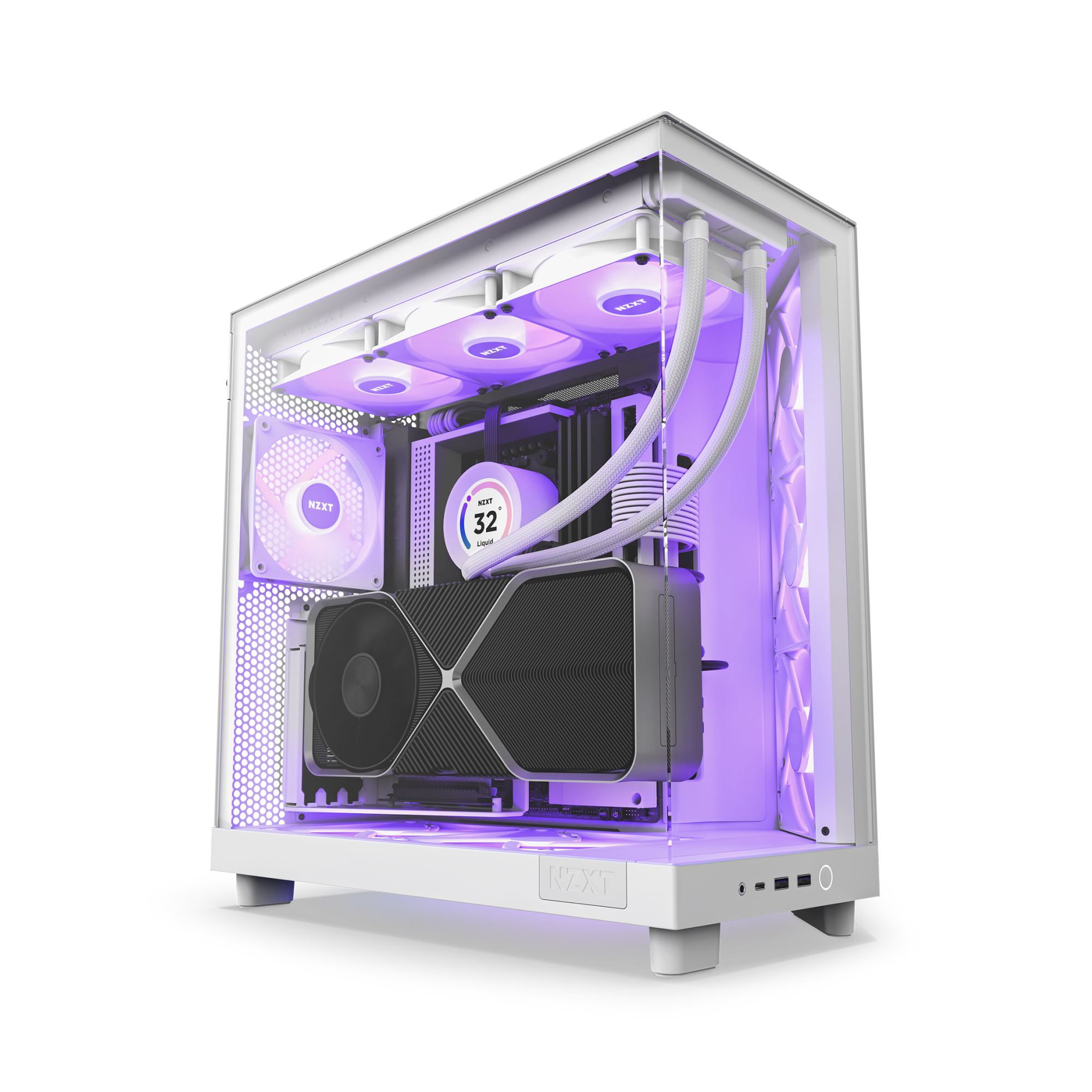 H6 Flow RGB - Hero - White