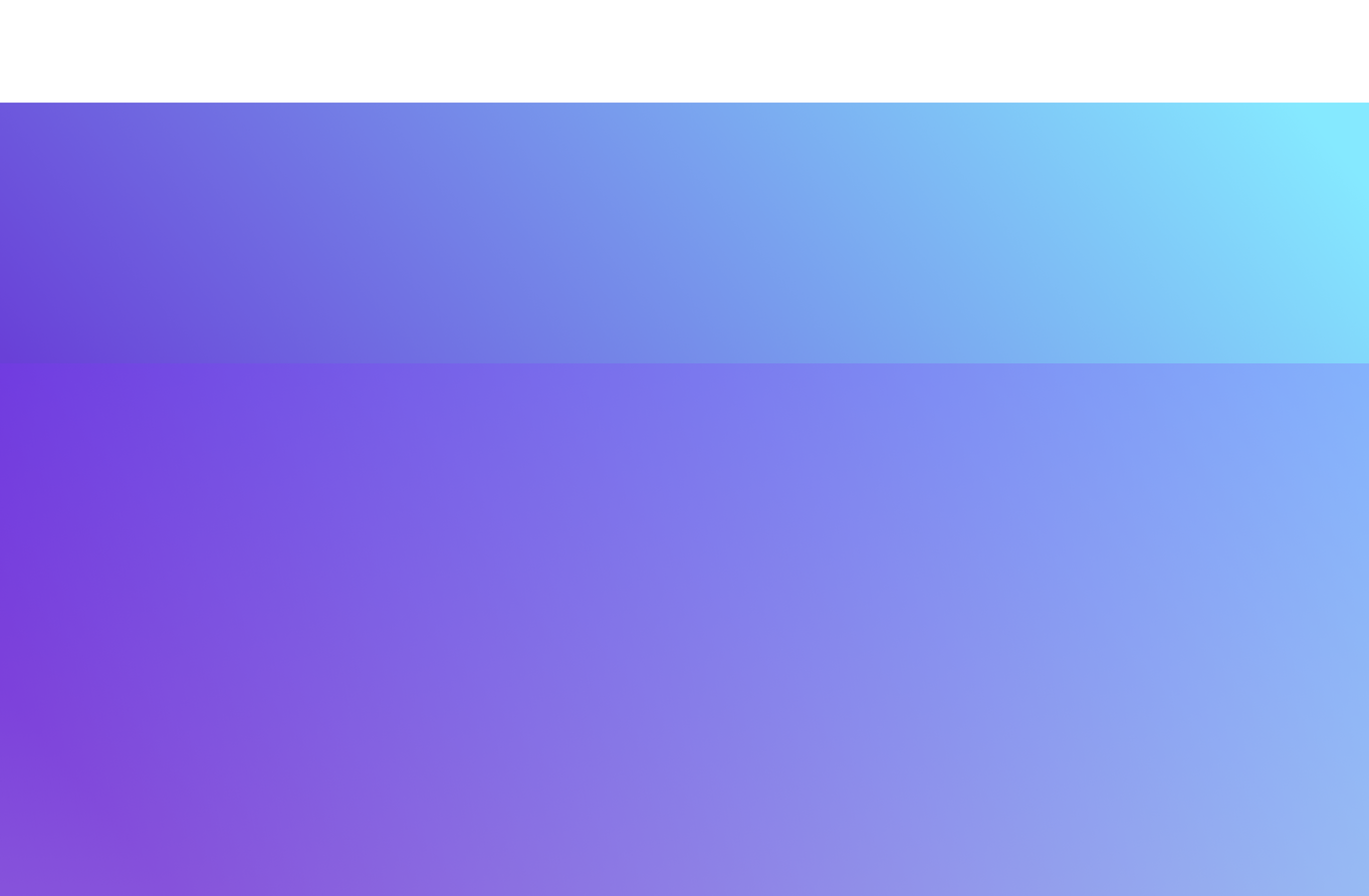 Purple and cyan gradient background