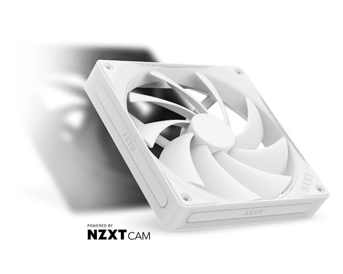 Quiet F Series Fans in Black and White